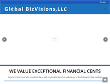 Tablet Screenshot of globalbizvisions.com